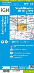 IGN 1941 SB - St-Nicolas-de-la-Grave / Miradoux