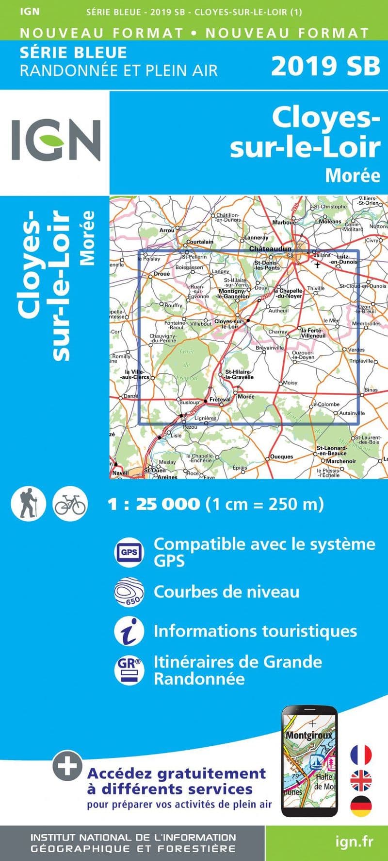 IGN 2019 SB - Cloyes Sur Le Loir / Moree