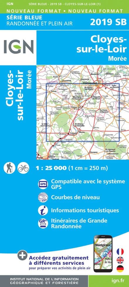 IGN 2019 SB - Cloyes Sur Le Loir / Moree