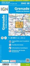IGN 2042 SB - Grenade / Verdun-sur-Garonne