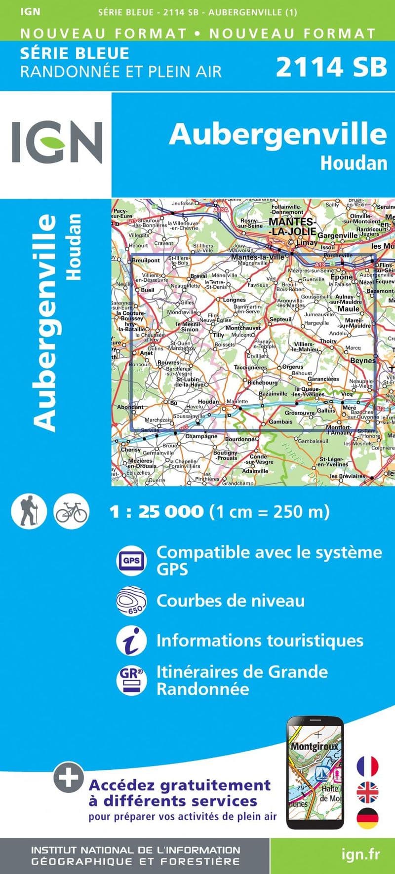 IGN 2114 SB - Aubergenville / Houdan