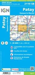 IGN 2119 SB - Patay / Ouzouer-le-Marché