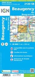 IGN 2120 SB - Beaugency / Mer / Meung-sur-Loire