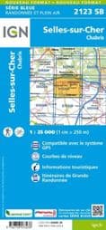 IGN 2123 SB - Selles-sur-Cher / Chabris