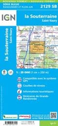 IGN 2129 SB - La Souterraine / St-Vaury