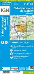 IGN 2131 SB - St-Léonard-de-Noblat / Eymoutiers