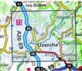 IGN 2133 SB  - Uzerche / Treignac / Seilhac