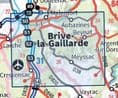 IGN 2135 SB - Brive-la-Gaillarde / Collonges-la-Rouge / Beynat