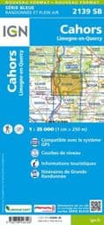 IGN 2139 SB - Cahors / Limogne-en-Quercy
