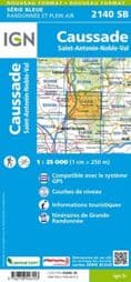 IGN 2140 SB - Caussade / St-Antonin-Noble-Val