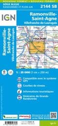 IGN 2144 SB - Ramonville-St-Agne / Villefranche-de-Lauragais