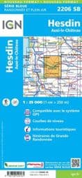 IGN 2206 SB - Hesdin / Auxi-le-Château