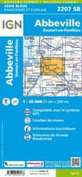 IGN 2207 SB -  Abbeville / Domart-en-Ponthieu