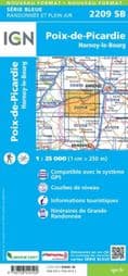 IGN 2209 SB - Poix-de-Picardie / Hornoy-le-Bourg