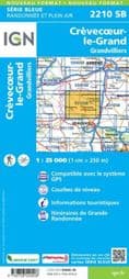 IGN 2210 SB -  Crèvecoeur-le-Grand / Grandvilliers