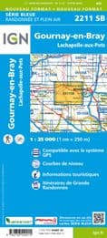 IGN 2211 SB - Lachapelle-aux-Pots / Gournay-en-Bray