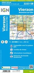 IGN 2223 SB - Vierzon / Mennetou-Sur-Cher
