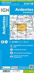 IGN 2226 SB - Ardentes / La Berthenoux