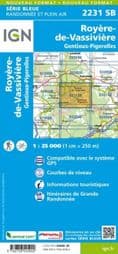 IGN 2231 SB- Royère-de-Vassivière / Gentioux-Pigerolles