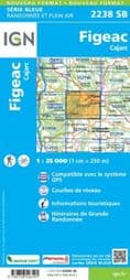 IGN 2238 SB - Figeac / Cajarc