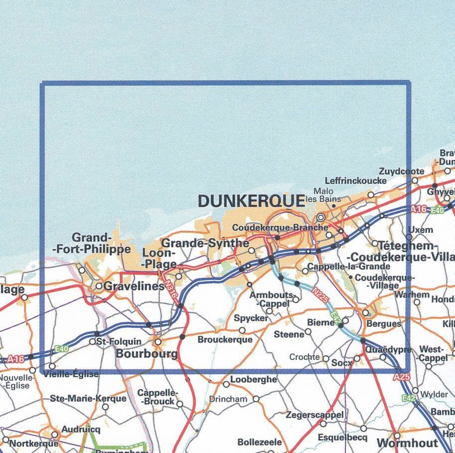 Dunkerque Map Dunkirk Wikiwand