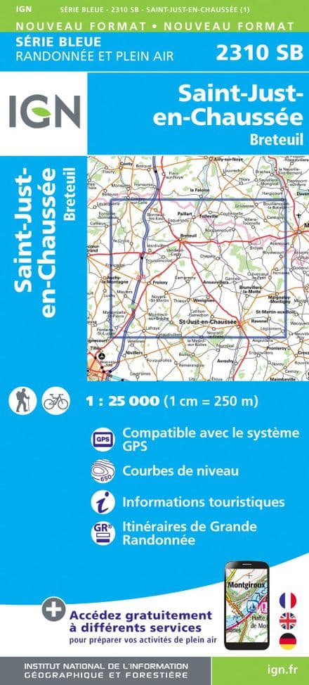 IGN 2310 SB - St-Just-en-Chaussée / Breteuil