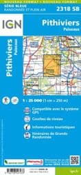 IGN 2318 SB - Pithiviers / Puiseaux