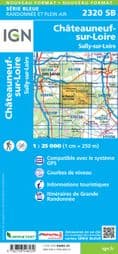 IGN 2320 SB - CHÂTEAUNEUF-SUR-LOIRE / SULLY-SUR-LOIRE