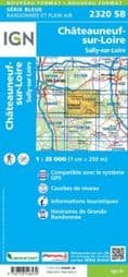 IGN 2320 SB - Châteauneuf-sur-Loire / Sully-sur-Loire