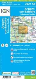 IGN 2321 SB - Argent-Sur-Sauldre / Brinon-Sur-Sauldre
