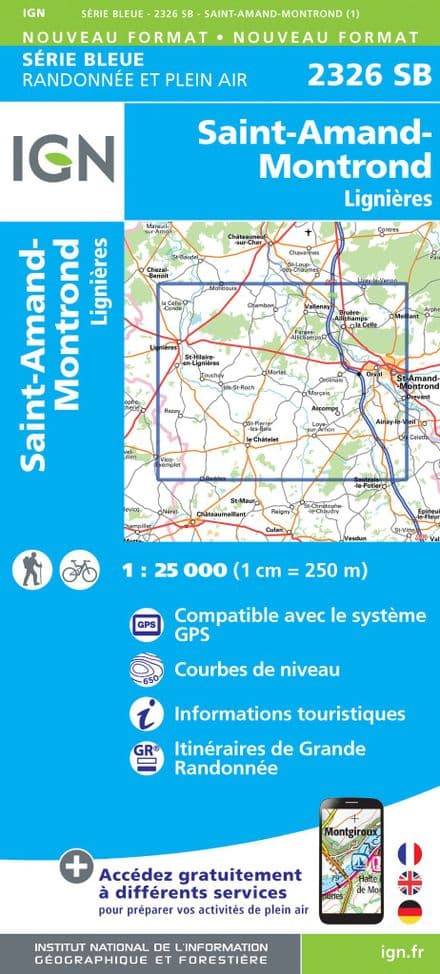 IGN 2326 SB - St-Amand-Montrond / Lignieres