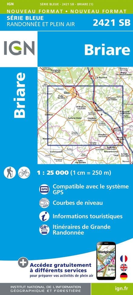 IGN 2421 SB - Briare