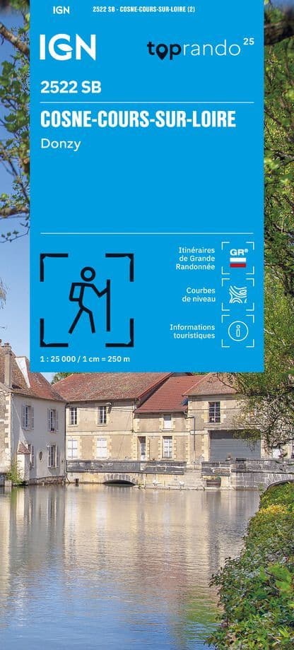 IGN 2522 SB - Cosne / Cours-sur-Loire / Donzy