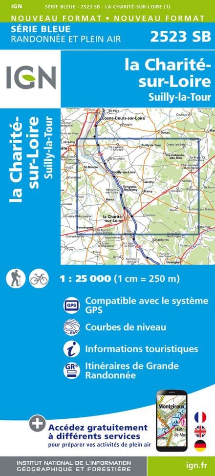 IGN 2523 SB - La Charite-Sur-Loire / Suilly-La-Tour
