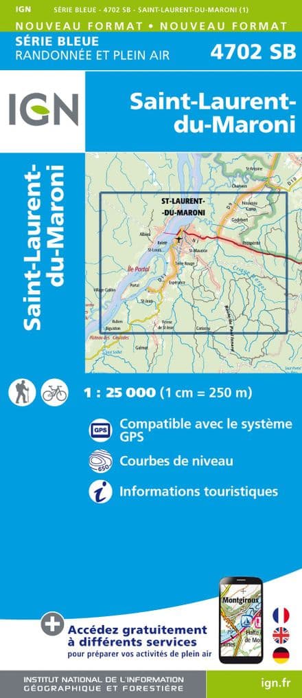 IGN 4702 SB - St Laurent Du Maroni