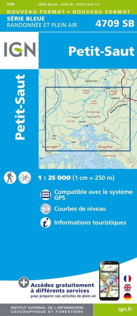 IGN 4709 SB - Petit Saut
