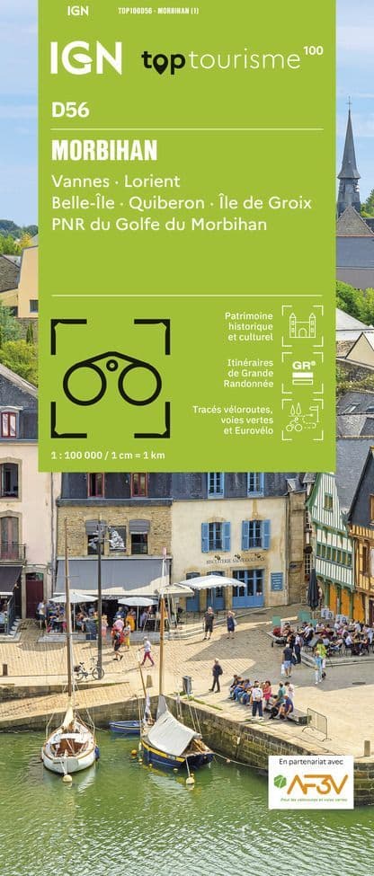 IGN TOP 100 D56 - Morbihan - Vannes - Lorient