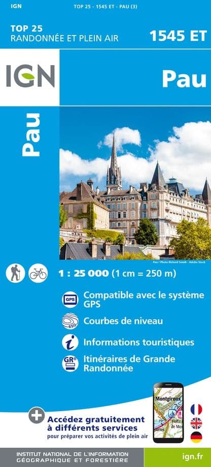 IGN Top 25 1545 ET - Pau