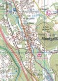 IGN Top 25 2147 ET - Foix / Tarascon - Sur - Ariege
