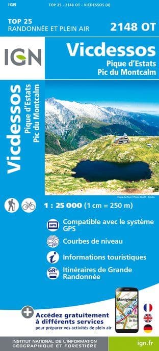 IGN Top 25 2148 OT - Vicdessos / Pic D'Estats