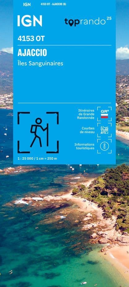 IGN Top 25 4153 OT - Ajaccio / Iles Sanguinaires