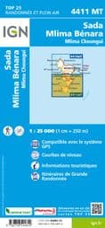 IGN Top 25 4411 MT - Sada / Mayotte