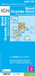 IGN Top 25 4601 GT - Nord Grande-Terre