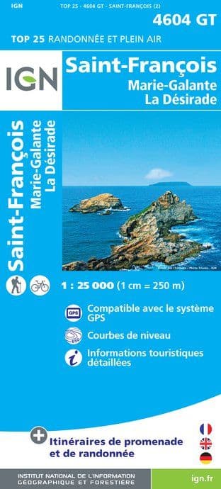 IGN Top 25 4604 GT - St-Francois