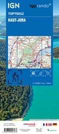 IGN Top 75 - 012 Haut-Jura at 1:75,000