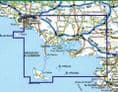 IGN Top 75 - 017 Golfe du Morbihan / Belle - Ile et Groix / Presqu'lle de Quiberon at 1:75,000