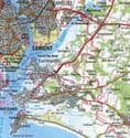 IGN Top 75 - 017 Golfe du Morbihan / Belle - Ile et Groix / Presqu'lle de Quiberon at 1:75,000