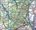 IGN Top 75 - 028 Vosges du Sud / Ballon d'Alsace / Le Hohneck at 1:75,000