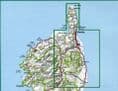 IGN Top 75 - 030 Bastia / Corte / Cap Corse at 1:75,000