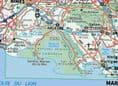 IGN Top 75 - 033 Camargue / Alpilles at 1:75,000